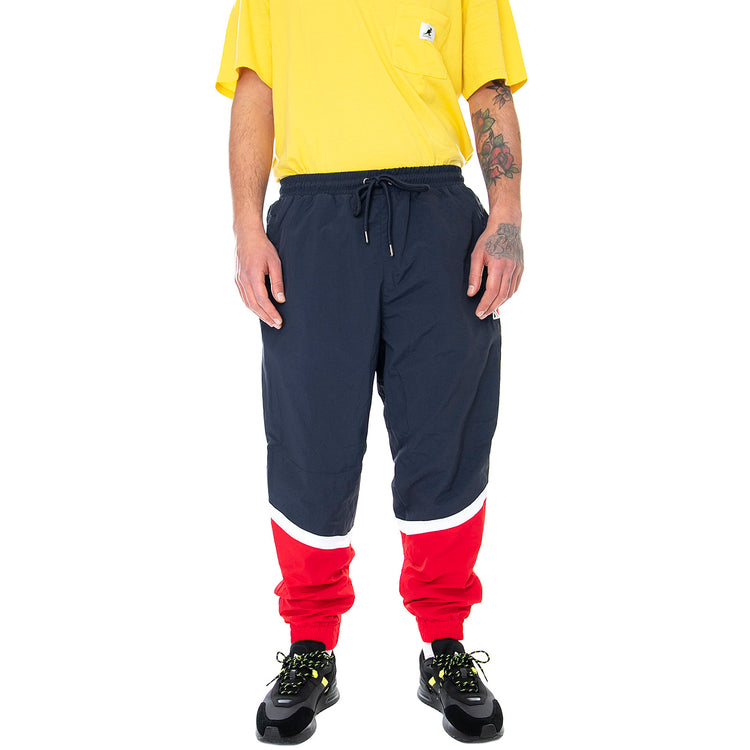 Mens Og Block Track Pants - Navy / Red / White - Pantaloni Uomo Multicolore KRCKKMQ12154NVY . KARL KANI 
