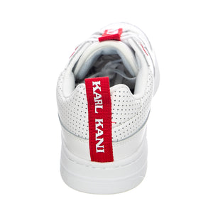 Mens Kani 89 TT Shoes - White / Red - Scarpe Stringate Profilo Basso Uomo Bianche KRSKKFWM000007 . KARL KANI 