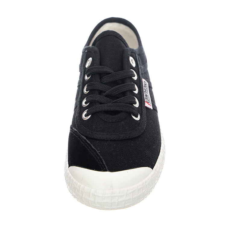 Solid - Scarpe Stringate Profilo Basso Uomo / Donna Nere KWS192495-1001 . KAWASAKI 