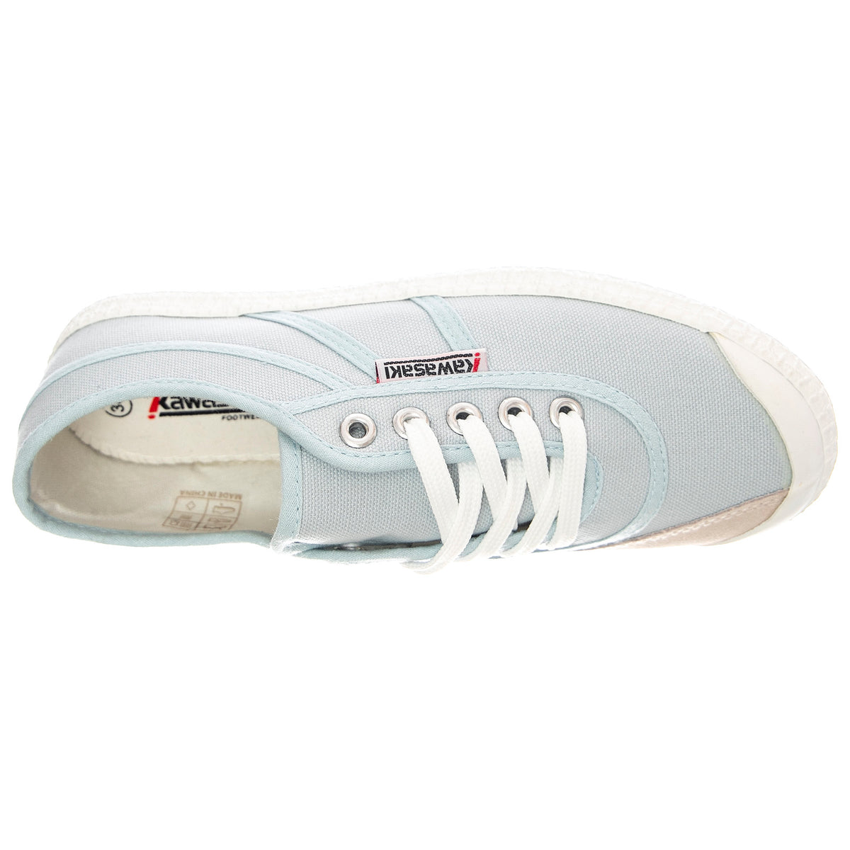 Gray Dawn 192495 - Scarpe Stringate Profilo Basso Uomo / Donna Grigie KWS192495-1032 . KAWASAKI 