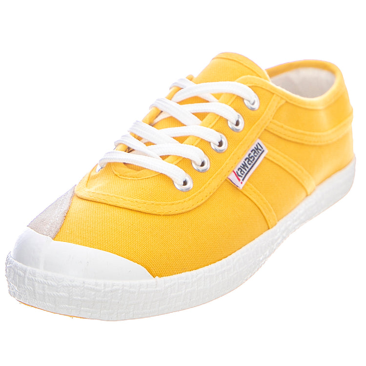Basic Canvas Shoes - Golden Road Yellow - Scarpe Stringate Profilo Basso Uomo / Donna Gialle KWS192495-5005 . KAWASAKI 
