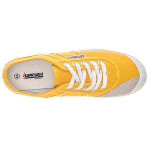 Basic Canvas Shoes - Golden Road Yellow - Scarpe Stringate Profilo Basso Uomo / Donna Gialle KWS192495-5005 . KAWASAKI 
