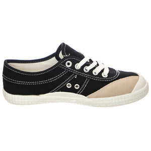 Basic 212445 - Scarpe Stringate Profilo Basso Uomo Nere KWS212445-1001 . KAWASAKI 