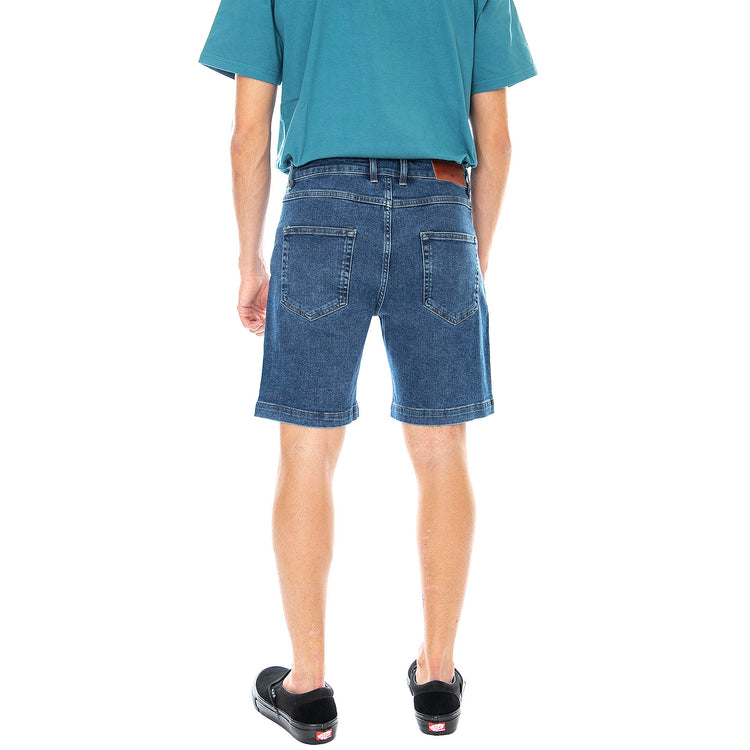 Mens Samden Shorts - Blue - Bermuda Denim Jeans Uomo Blu 65126430-1003 . MINIMUM 