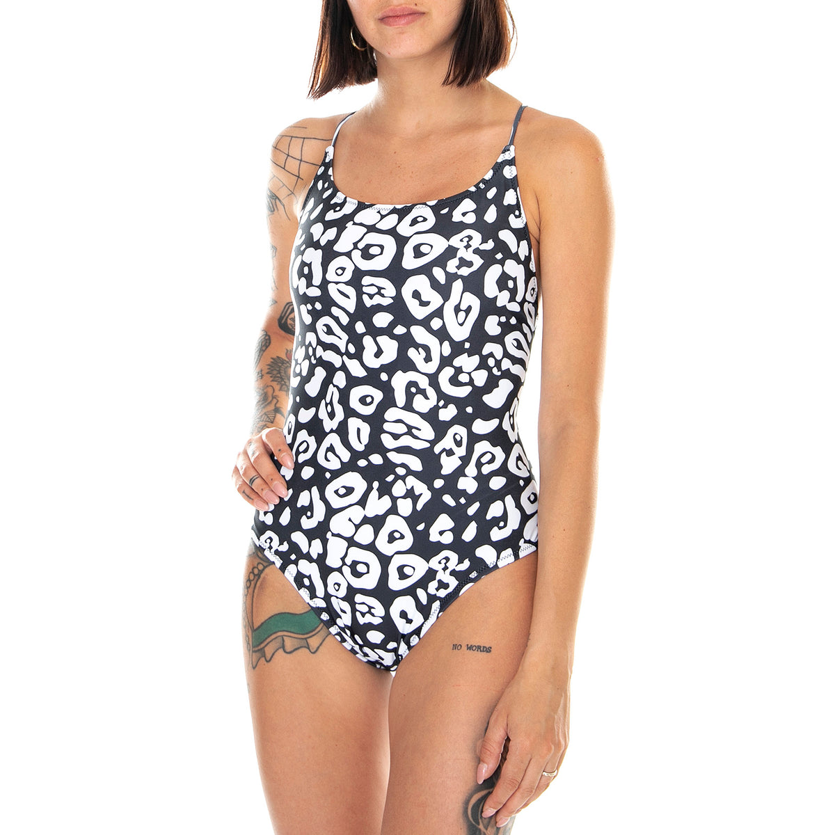 Black Leo - Costume da Bagno Intero Donna Multicolore 6001-20-09 . OAS 