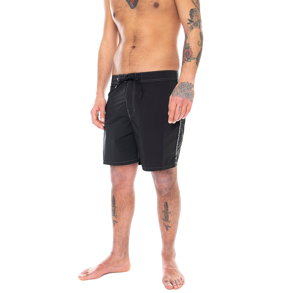 Mens Ever-Ride Swim Shorts II - Black - Bermuda da Bagno Uomo Neri VN0A49QWBLK1 . VANS 