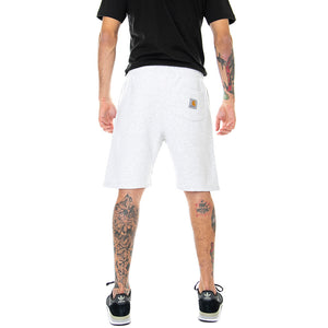 Pocket Sweat Short Ash Heather - Bermuda Uomo Grigi I027698-482XX . CARHARTT WIP 