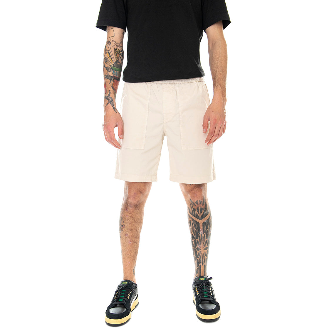 Garrison - Bermuda Uomo Bianchi / Bone White 330454-297 . ELVINE 