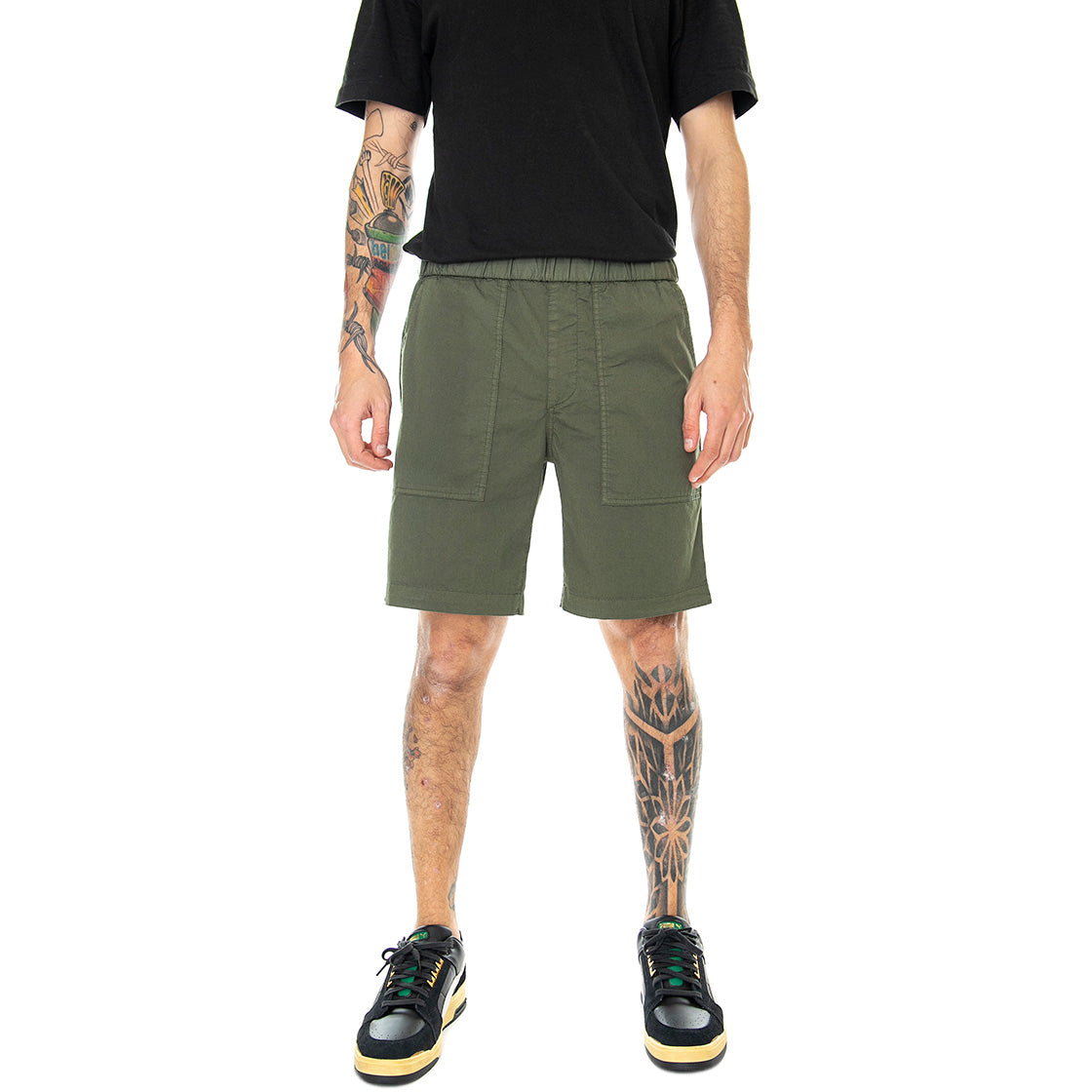 Garrison Organic - Bemuda Uomo Beige / Khaki 330454-931 . ELVINE 