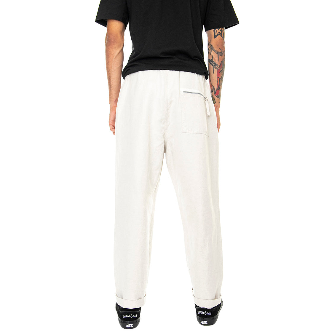Junoson Ecru - Pantaloni Casual Uomo Beige 330630-102 . ELVINE 