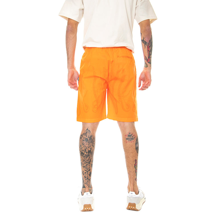 Outline Jogger - Bermuda Uomo Arancioni 22SOJS03-ORANGE . OCTOPUS 