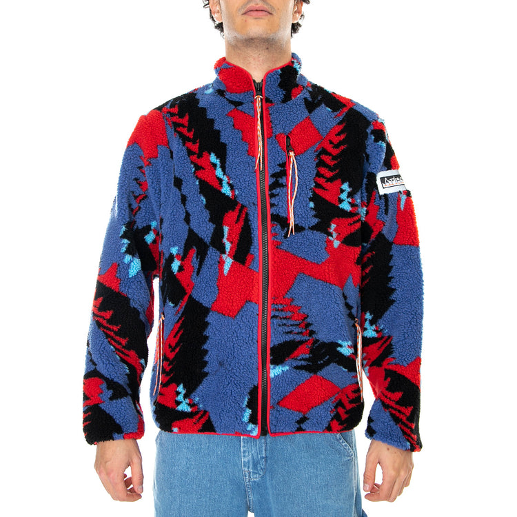 Fleece Zip Through - Giacca Uomo Multicolore SRAR70005-MLT . ARIES 