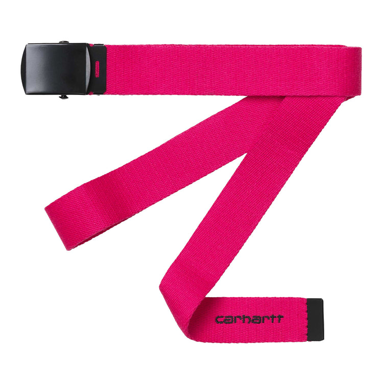 Orbit Belt - Pink / Black - Cintura Rosa I025745.09D.00.06 . CARHARTT WIP 