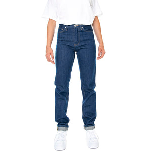 W' Page Carrot Pant Blue Rinsed - Pantaloni Denim Jeans Donna Blu I027403.01.02.00 . CARHARTT WIP 