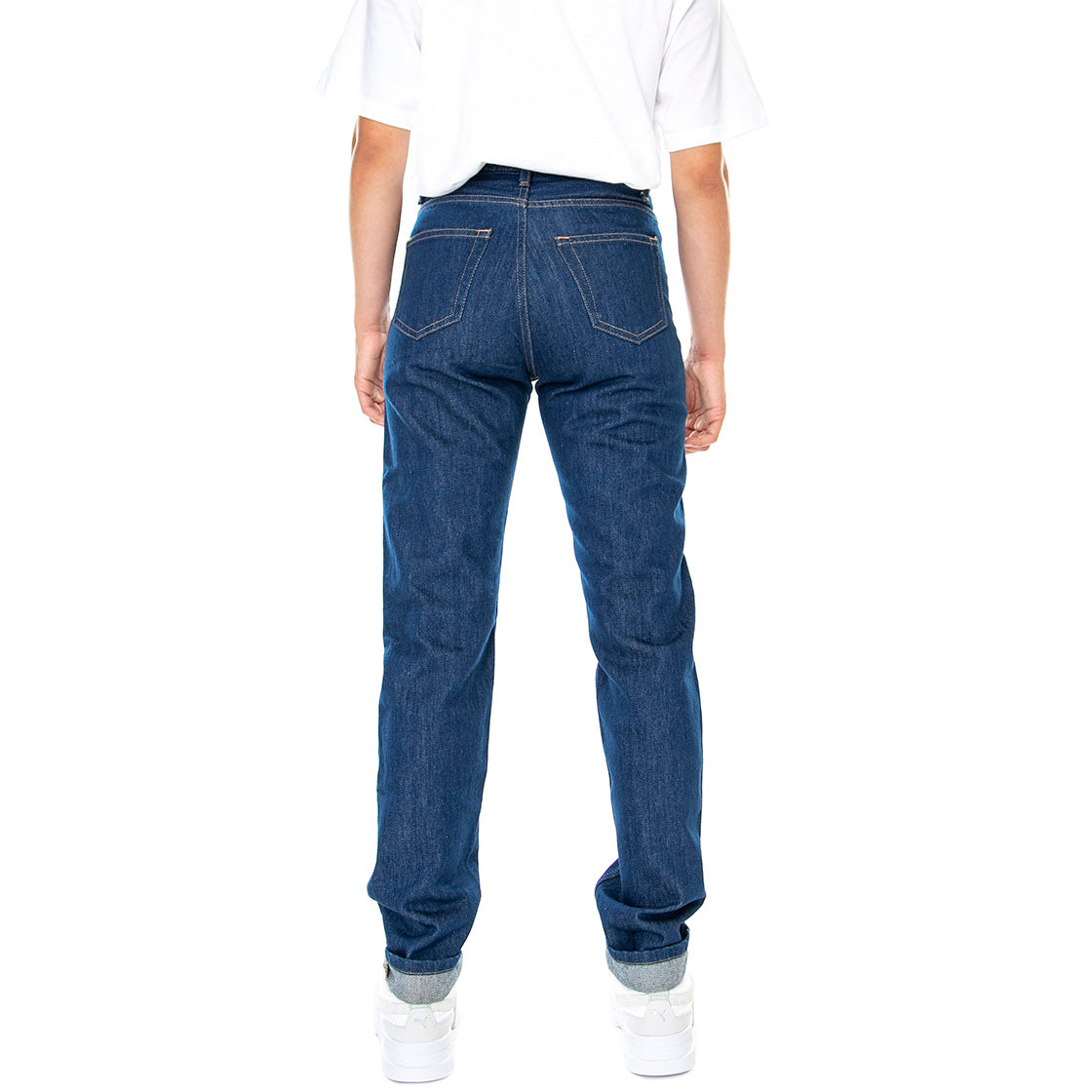 W' Page Carrot Pant Blue Rinsed - Pantaloni Denim Jeans Donna Blu I027403.01.02.00 . CARHARTT WIP 