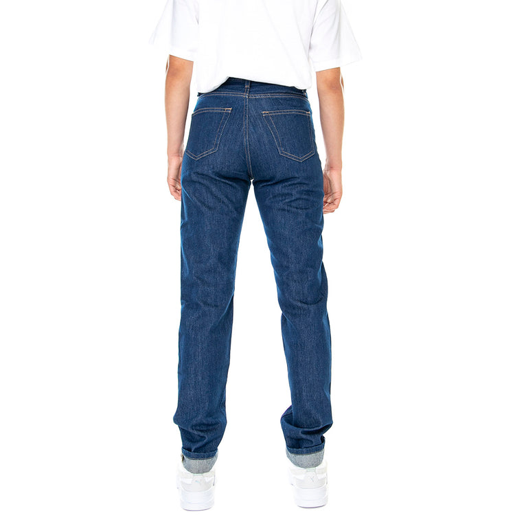 W' Page Carrot Pant Blue Rinsed - Pantaloni Denim Jeans Donna Blu I027403.01.02.00 . CARHARTT WIP 