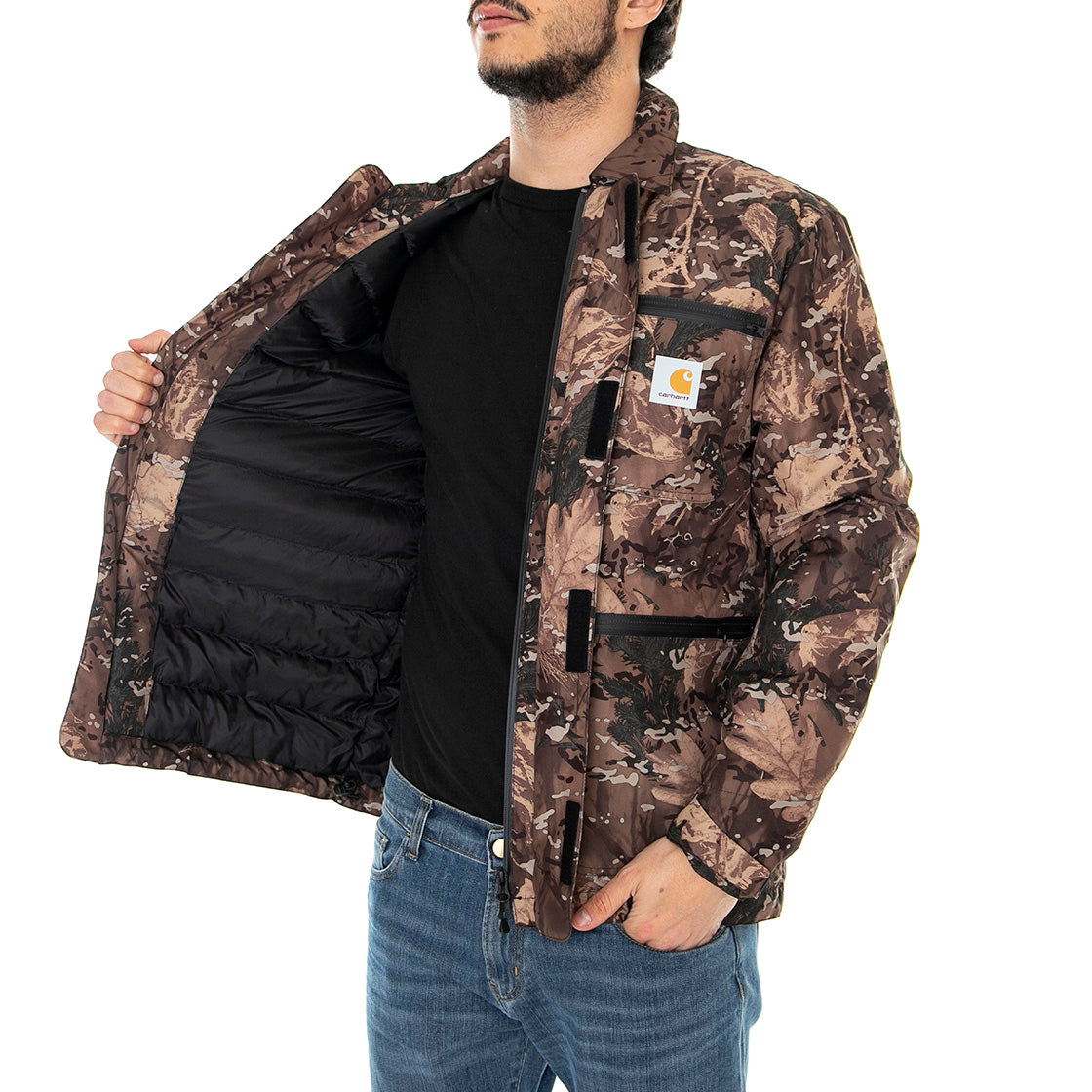 Gore Tex Michigan Coat Camo Combi - Giacca Uomo Camo I028212.0G2.00.03 . CARHARTT WIP 