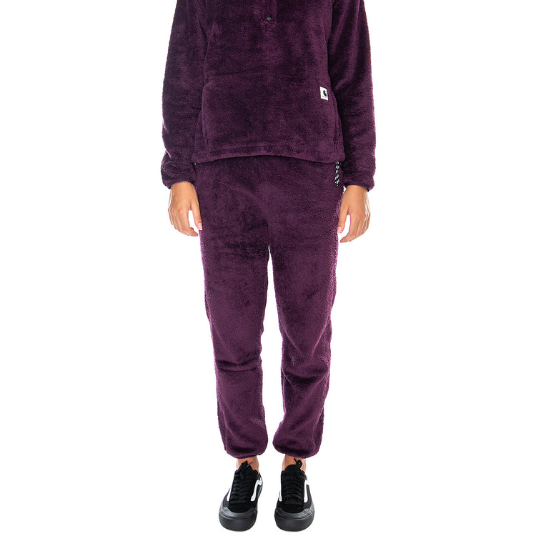W' Fernie Sweat Pants Boysenberry / Black - Pantaloni Donna Viola I028418.0E8.90.03 . CARHARTT WIP 