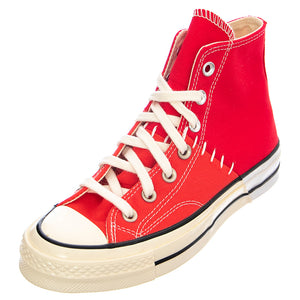 Chuck 70 Restructured Red/ Sedona Red / Egret - Scarpe Stringate Porfilo Alto Uomo Rosse 164554C-001 . CONVERSE 