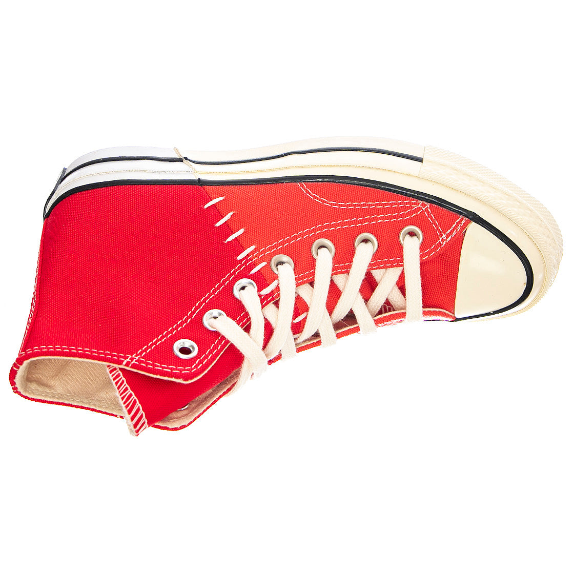 Chuck 70 Restructured Red/ Sedona Red / Egret - Scarpe Stringate Porfilo Alto Uomo Rosse 164554C-001 . CONVERSE 