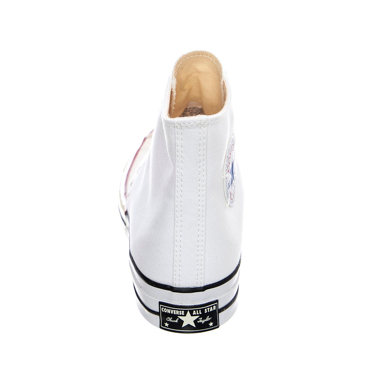 Chuck 70 Reconstructed Canvas Hi Sneakers - White / Egret - Scarpe Profilo Alto Uomo Bianche 164556C . CONVERSE 