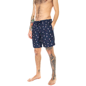 Confetti Palm Long - Costume da Bagno Uomo Multicolore CFP123-6500 . HAPPY SOCKS 