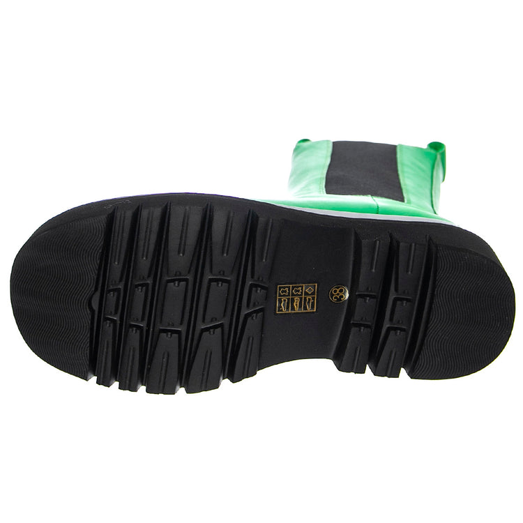Womens Tanked Green Boots JCSJCD034112-GRE . JEFFREY CAMPBELL 