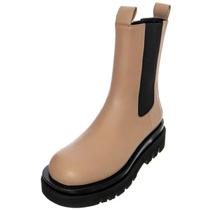 Tanked - Stivali Donna Beige / Dark Nude JCSJCD0342-DARNUDE . JEFFREY CAMPBELL 