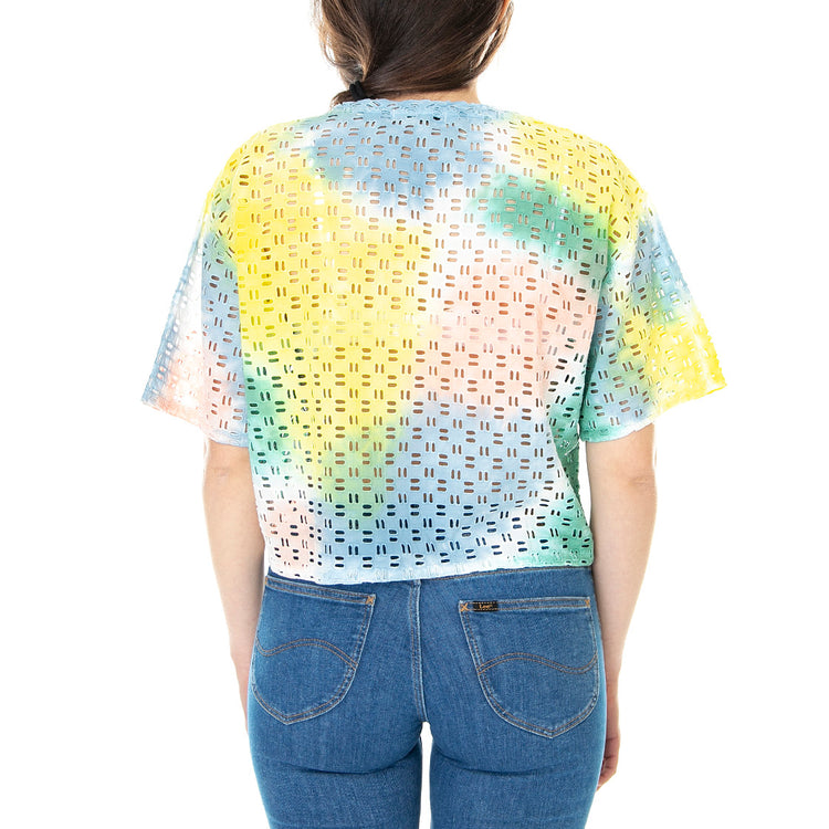 Gerri - Maglietta Girocollo Donna Multicolore / Tie Dye 281210099-TIE . OBEY 