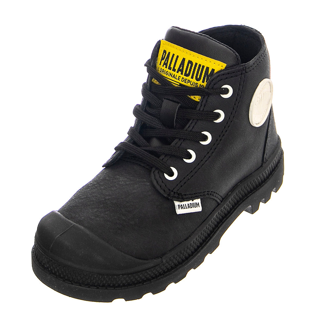 Pampa Mid Lth Zip - Stivaletti Bambino Neri PAK57230-008-M . PALLADIUM 