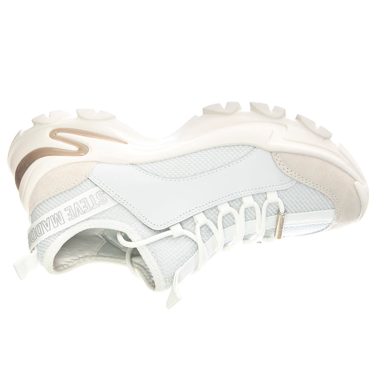 Medusa - Scarpe Stringate Profilo Basso Donna Bianche SMPMEDUSA-WHT . STEVE MADDEN 