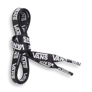 MN VANS LACES 36" BLACK/WHITE - Lacci Vans Nero VN000XZYY281 . VANS 