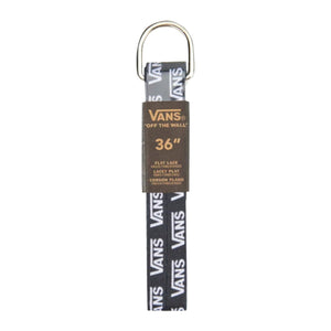 MN VANS LACES 36" BLACK/WHITE - Lacci Vans Nero VN000XZYY281 . VANS 