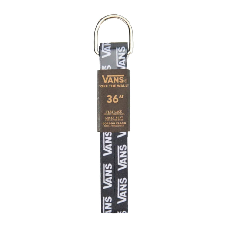 MN VANS LACES 36" BLACK/WHITE - Lacci Vans Nero VN000XZYY281 . VANS 