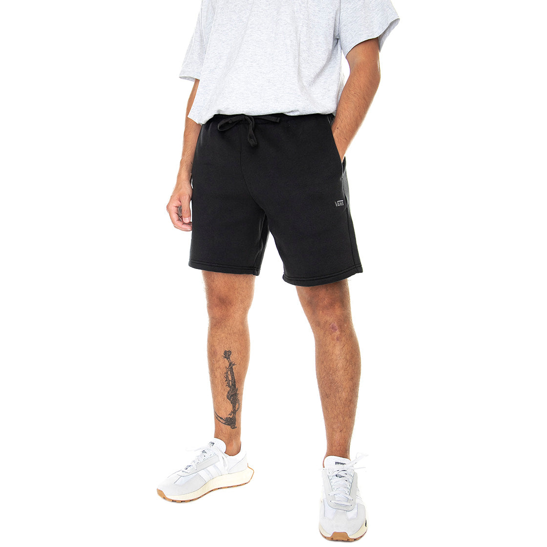 Comfycush Fleece - Bermuda Uomo Neri VN0A4POEBLK1 . VANS 