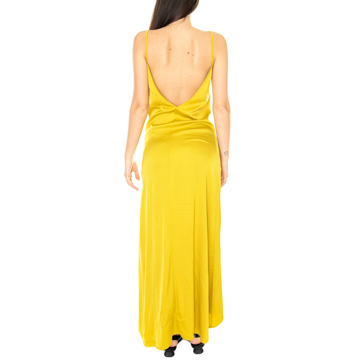 W' Oliva 311SD15058  - Abito Donna Giallo 311SD15058-S2778 . ALESSIA SANTI 