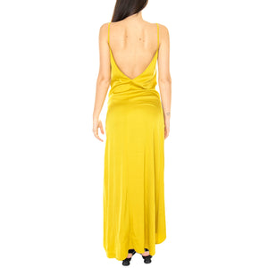 W' Oliva 311SD15058  - Abito Donna Giallo 311SD15058-S2778 . ALESSIA SANTI 