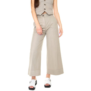 W' Pantalone Gres 311SD25012 - Pantaloni Donna Begie 311SD25012-S2247 . ALESSIA SANTI 