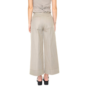 W' Pantalone Gres 311SD25012 - Pantaloni Donna Begie 311SD25012-S2247 . ALESSIA SANTI 