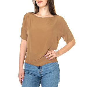 W' Blusa Castoro 311SD45082 Donna Marrone 311SD45082-S2359 . ALESSIA SANTI 