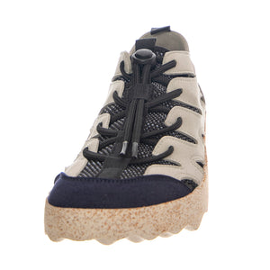 M' Cure Suede 1.8 Cru - Scarpe Stringate Profilo Basso Donna Grige P018168002-CRU . ASPORTUGUESAS 