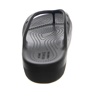 W' Classic Platform Flip Black - Sandali Donna Neri CR.207714-BLK . CROCS 