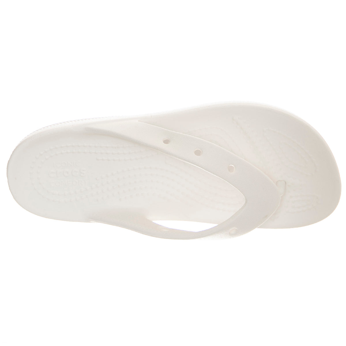 W' Classic Platform Flip White - Sandali Donna Bianchi CR.207714-WHI . CROCS 