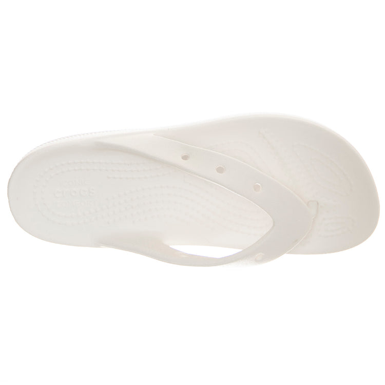 W' Classic Platform Flip White - Sandali Donna Bianchi CR.207714-WHI . CROCS 