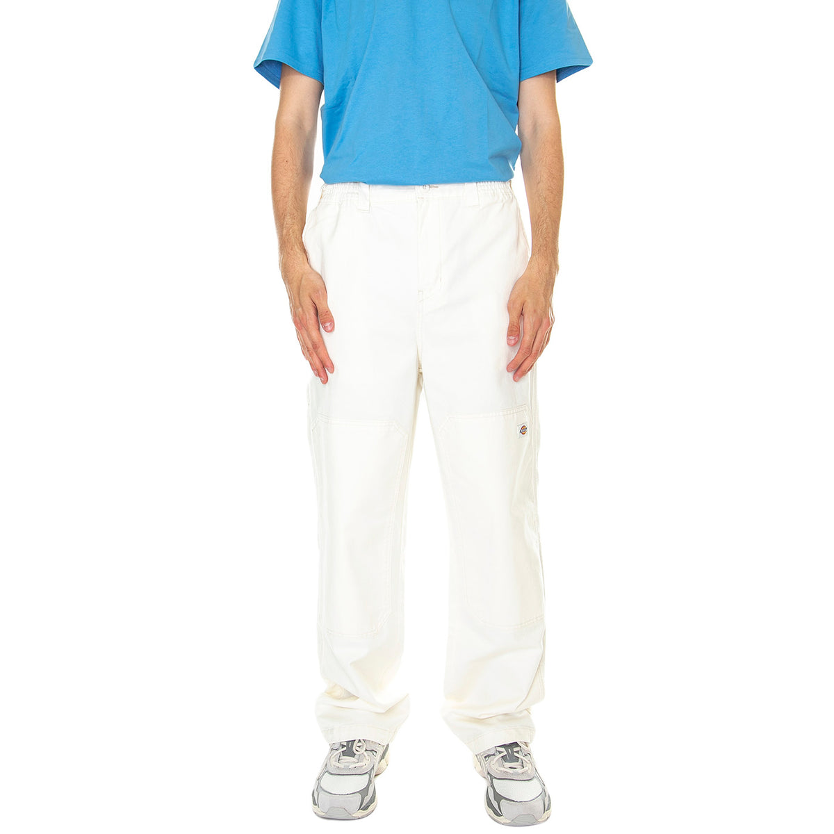 M' Floral Pant Cloud - Pantaloni Uomo Bianchi DK0A4XZGC581 . DICKIES 
