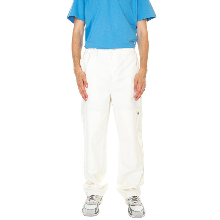 M' Floral Pant Cloud - Pantaloni Uomo Bianchi DK0A4XZGC581 . DICKIES 