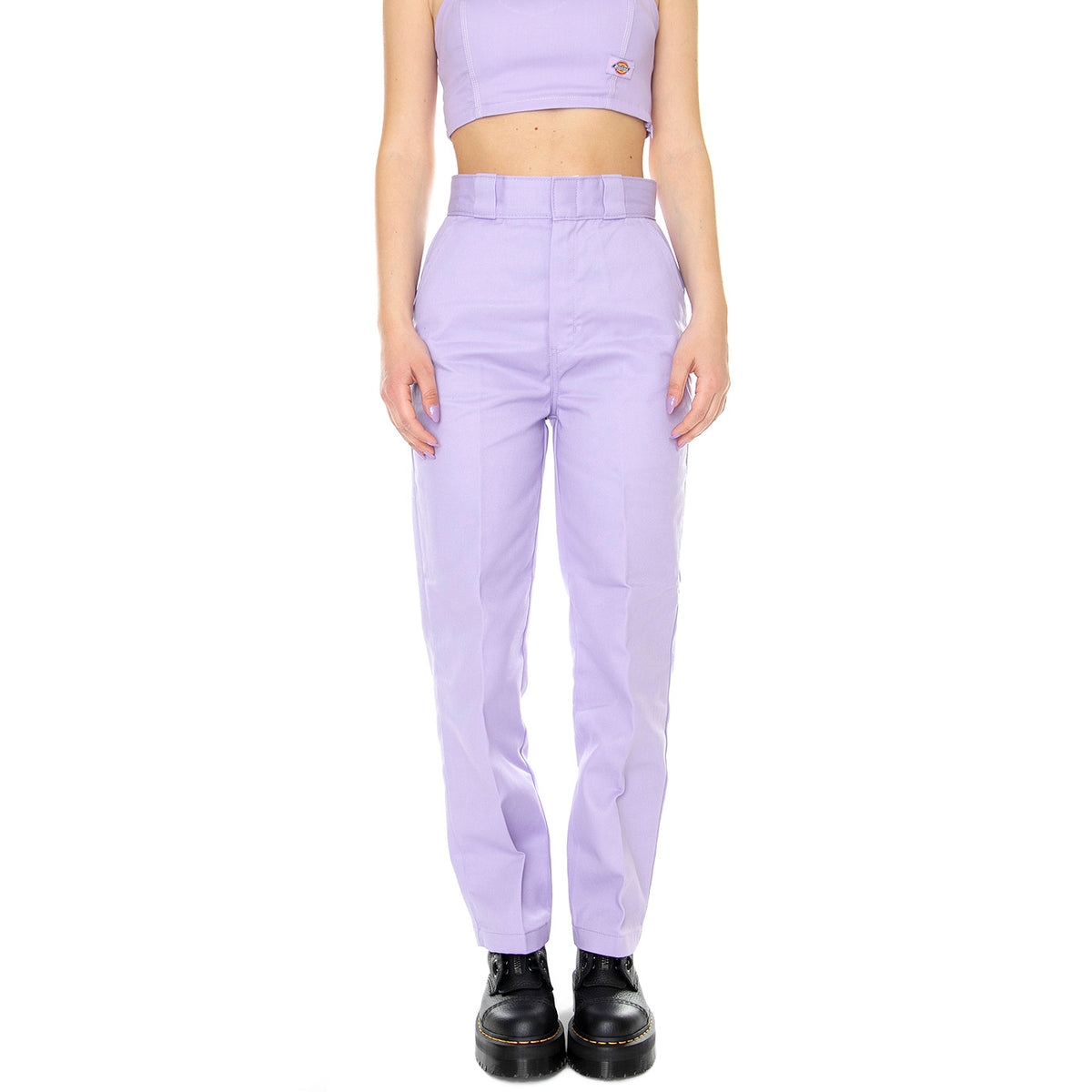 W' Phoenix Cropped Rec Purple Rose - Pantaloni Donna Viola DK0A4Y5AE611 . DICKIES 