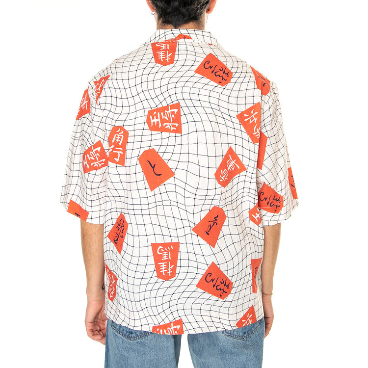 M' Shogi Shirt S/S Multicolor - Camicia Maniche Corte Uomo Multicolore I031863.08.67. . EDWIN 