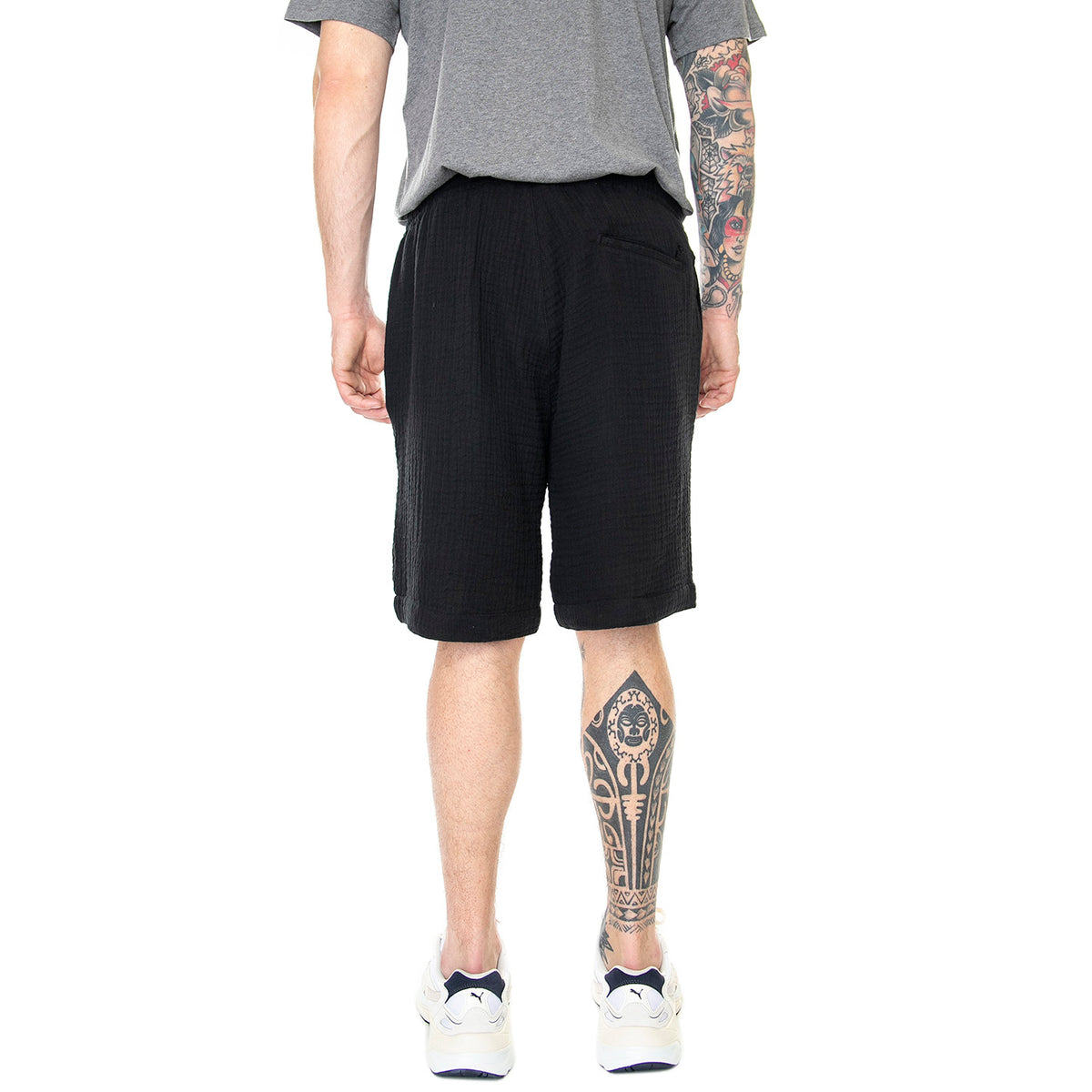 Ralston Shorts Black - Bermuda Uomo Neri 330776-110 . ELVINE 
