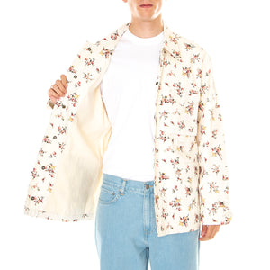 M' Field Floral Jacket Ivory Floral - Giacca Uomo Multicolore JK00386-IVFLO . HUF 